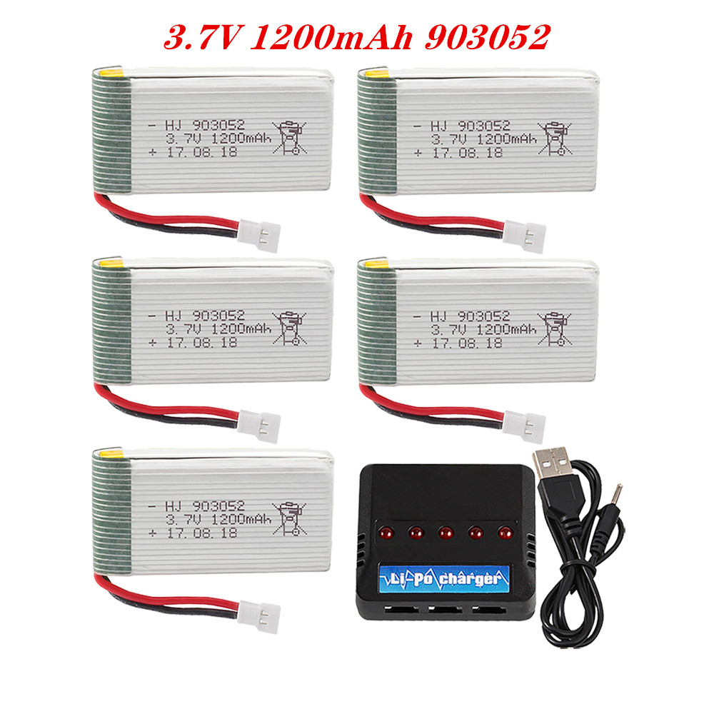 Rc Hobby Drone - 3,7 V 1200mAh Lipo-Ladegerät mit Wechsel