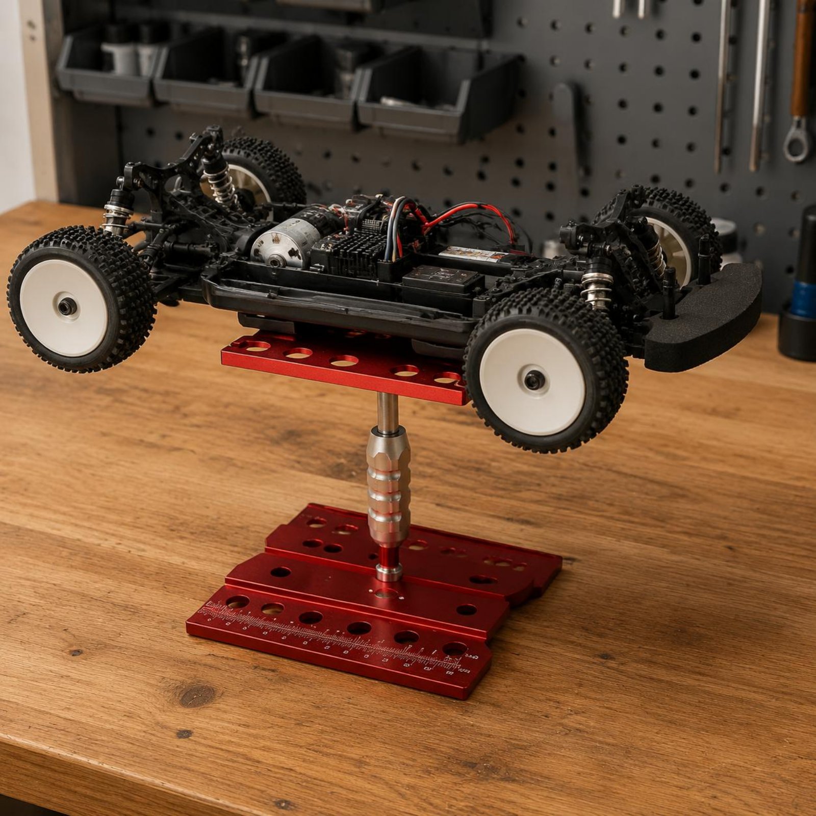 Rc Hobby Tools - 360-Grad-RC-Ständer mit integrierter Waage, Hobby-Werkzeug für