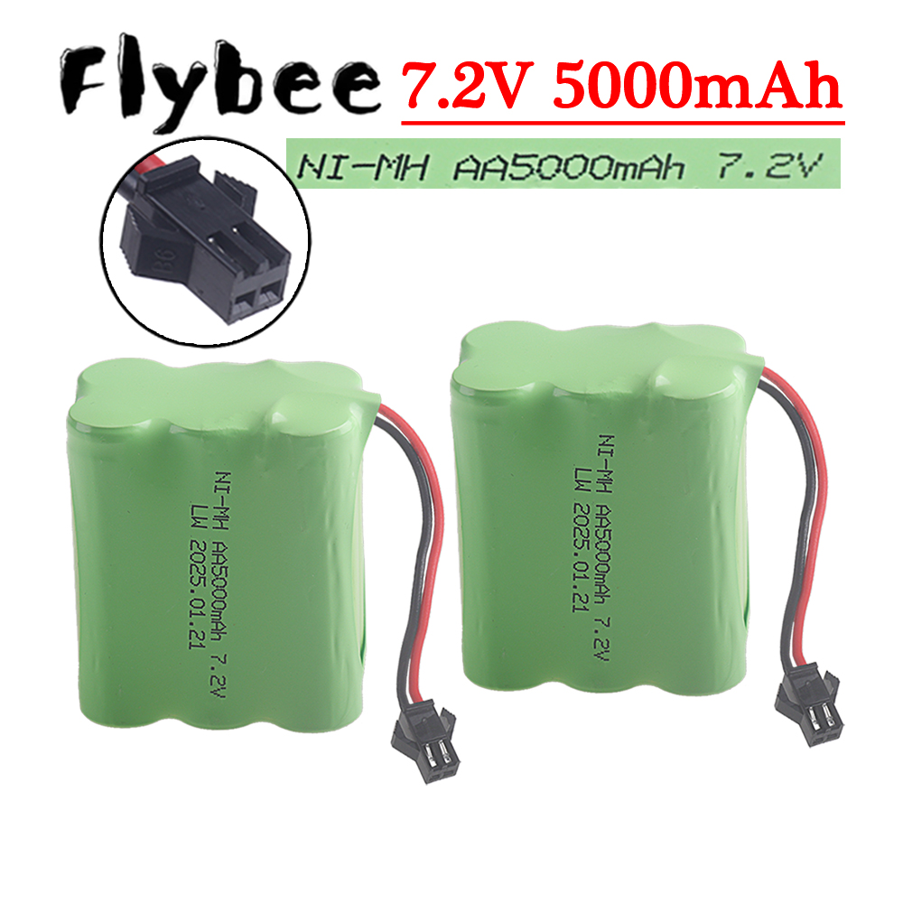 Rc And Hobby - (SM-2P-Stecker) 7,2 V 5000 mAh NiMH-Akku