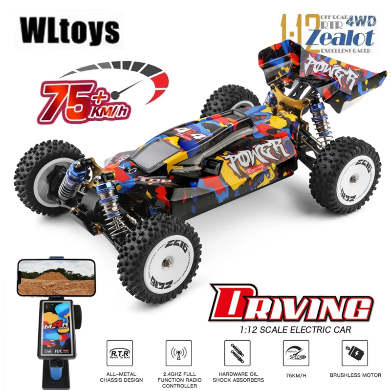Rc Hobby World - WLtoys 124017 124007 75 km/h RTR