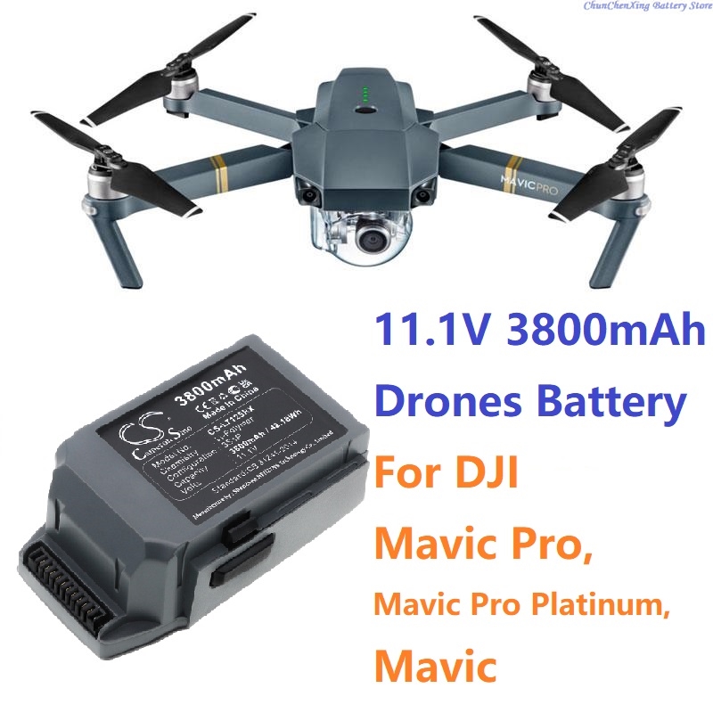 Rc Hobby Pros - 11,1 V 3800 mAh Drohnen-Akku/Ladegerät GP785075-38300DB,