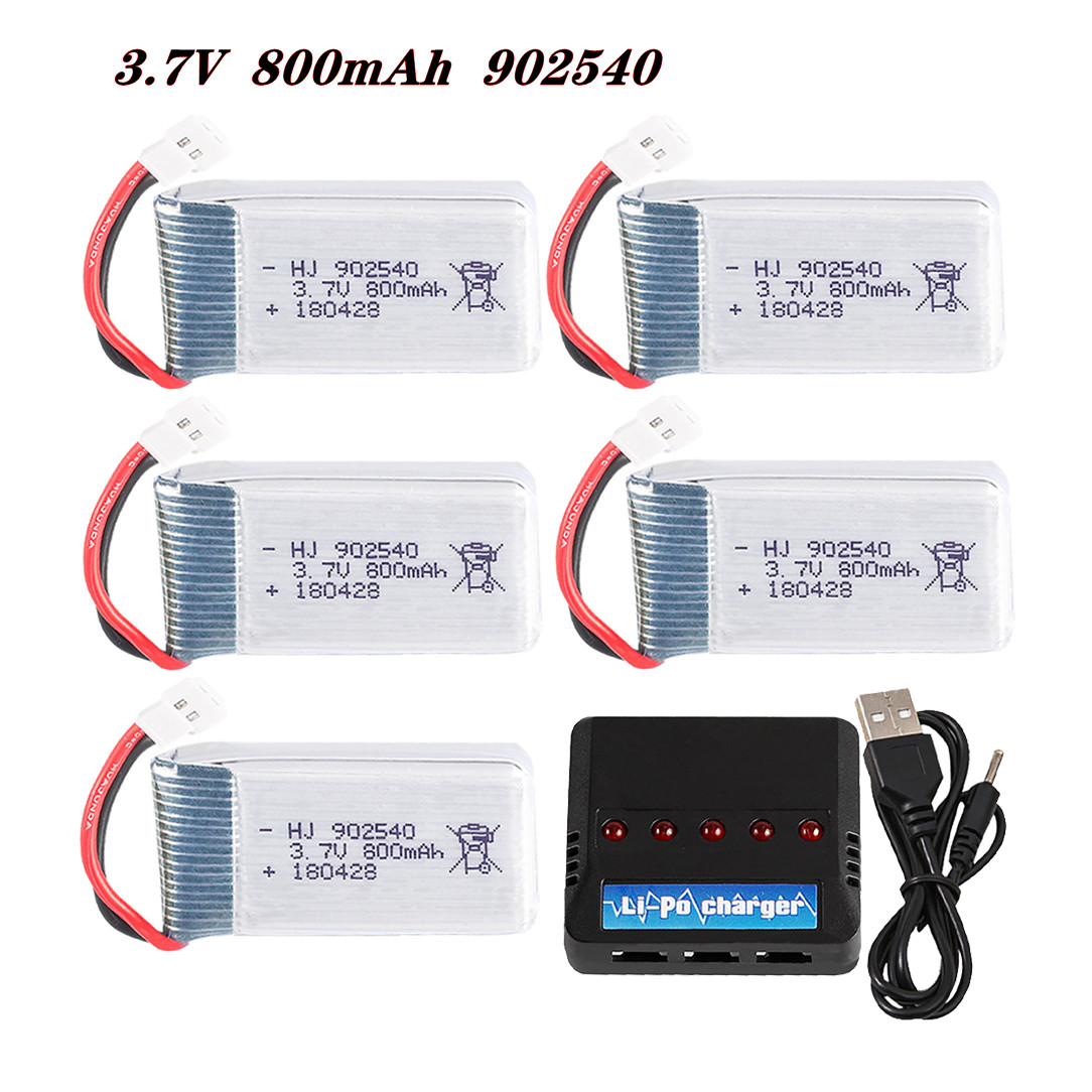 Rc Hobby Drone - 3,7 V 800 mAh 902540 25C