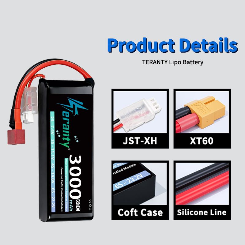 TERANTY 2S 3000mAh Lipo-Akku 7 – Rc Hobby Drone Bewertung und Preis