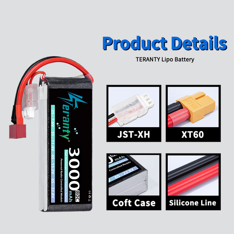 TERANTY 2S 3000mAh Lipo-Akku 7 – Rc Hobby Drone Bewertung und Preis