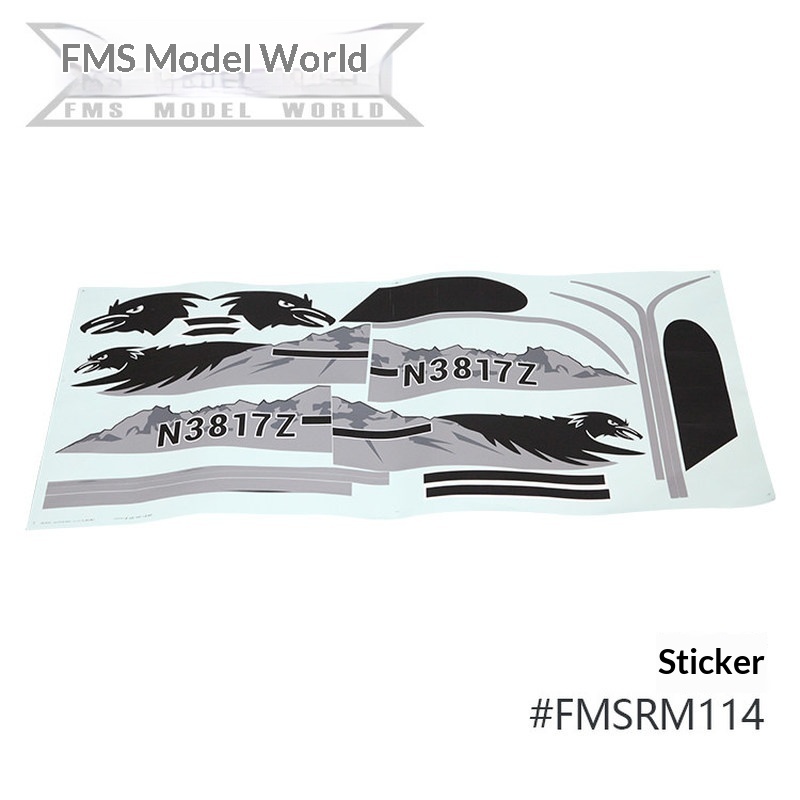 FMS RC-Flugzeug-Aufkleber für  – Rc And Hobby Bewertung und Preis
