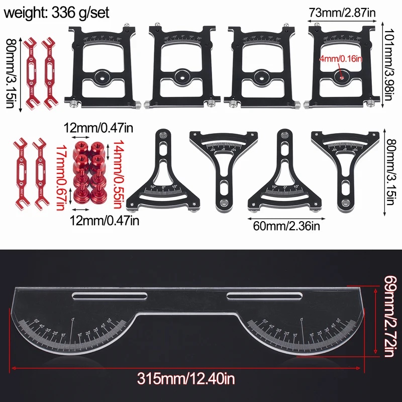 RC Aluminium On-Road Chassis-M – Rc Hobby Tools Bewertung und Preis