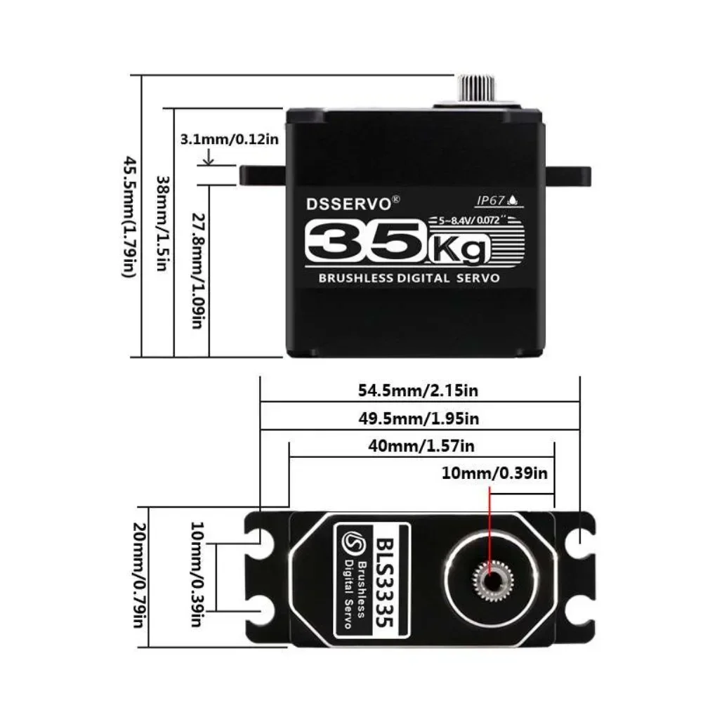 35 kg BLS3335 Digitaler Servom – Rc Hobby Tools Bewertung und Preis